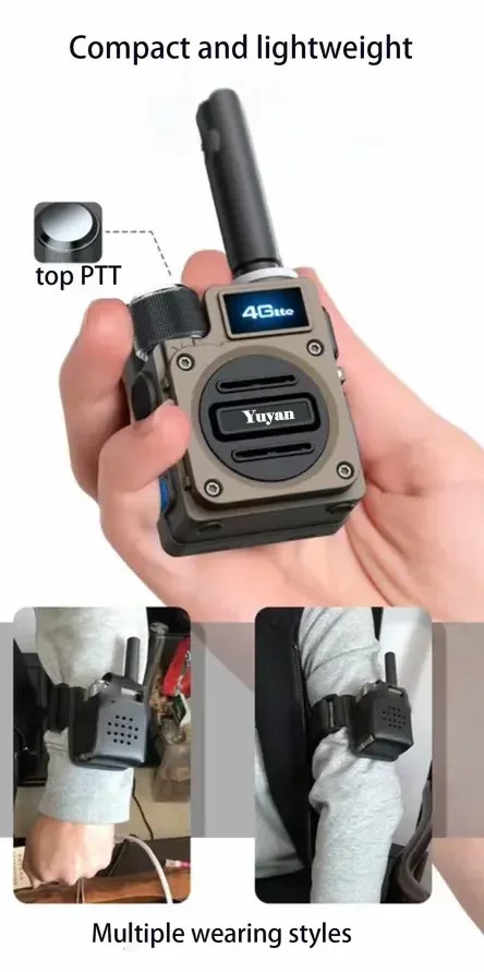 Yuyan G6 셀러 견고워키토키 SIM 카드 양방향 무전기 4G POC 워키토키 장거리 5000km
