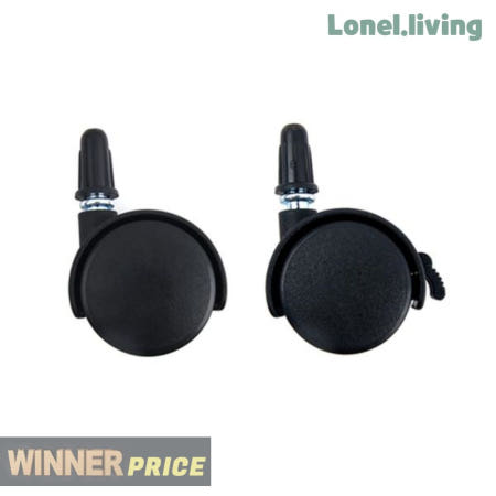 세이온코리아협력사 로넬리빙 가구바퀴 의자바퀴 인출식캐스터 1.5인치 옵션선택 CB 회전 고정