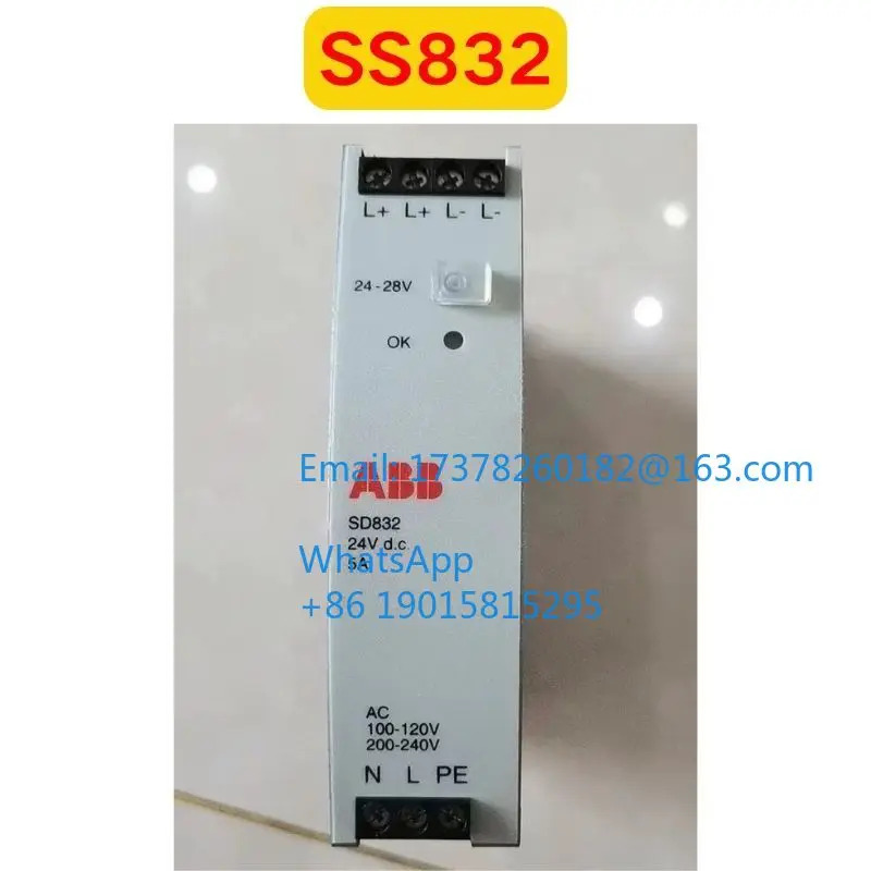 리퍼 SS832 3BSC 610068 R1 전원 모듈 기능 OK