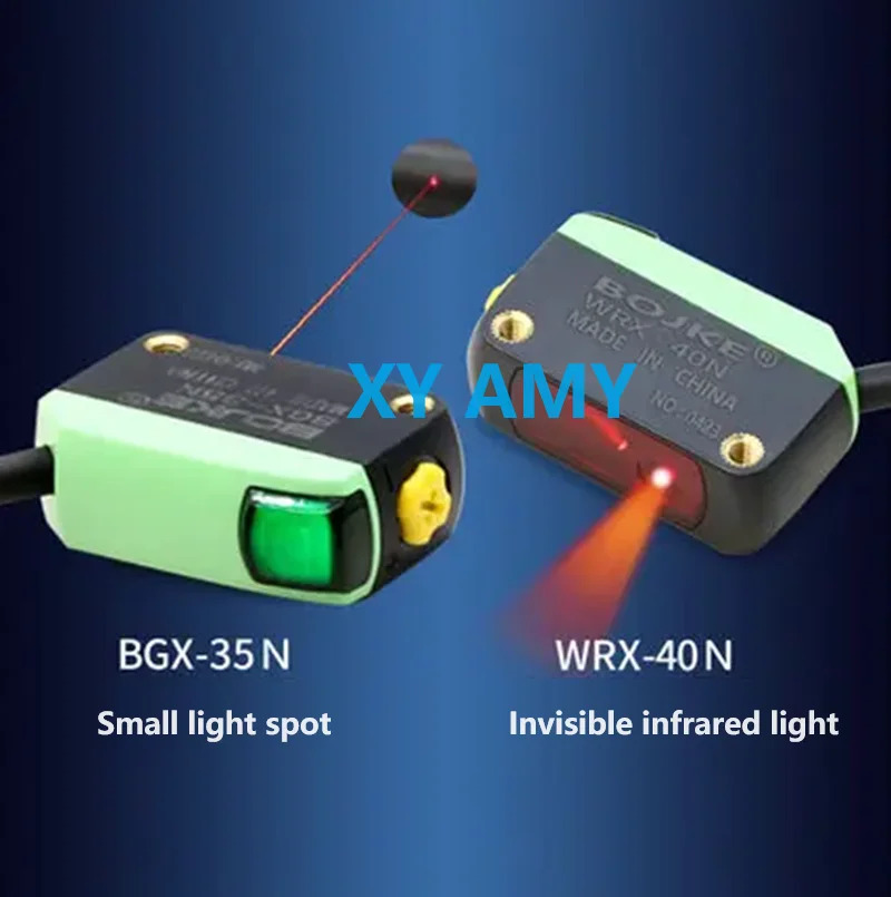 1mm 포장 WR-40N BGX-35N 레이저 광전스위치 확산 반사 적외선 센서 E3Z-D61 D81