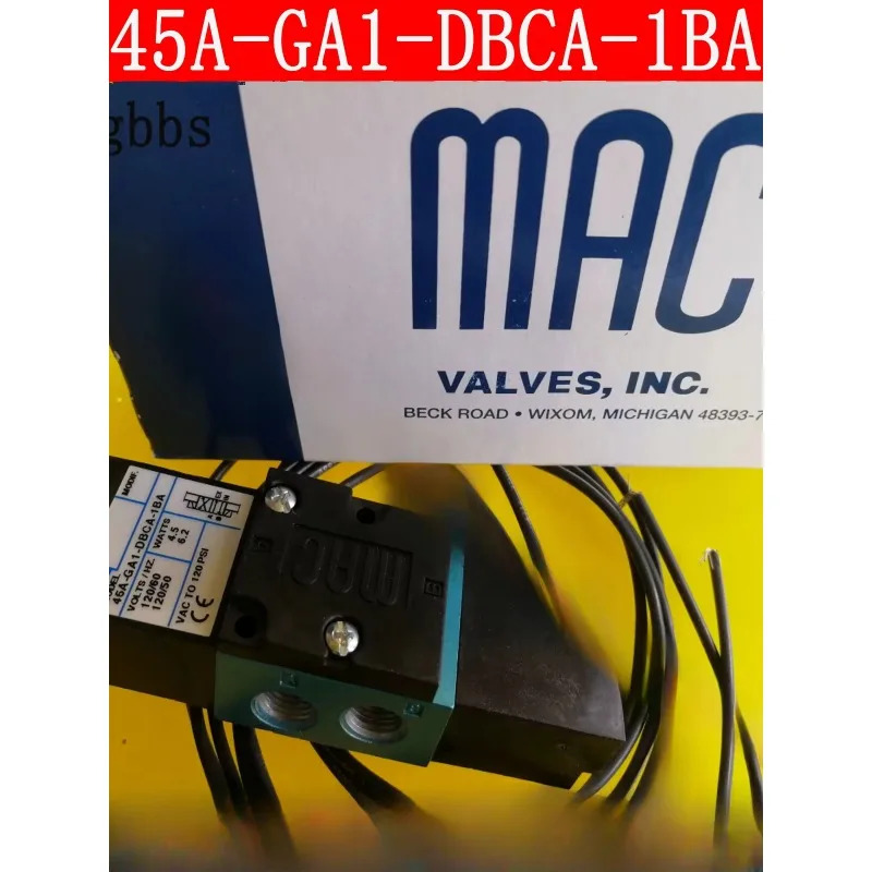 미국 MAC 솔레노이드 밸브 45A-GA1-DBCA-1BA 포장 납품 35A B00 AA1