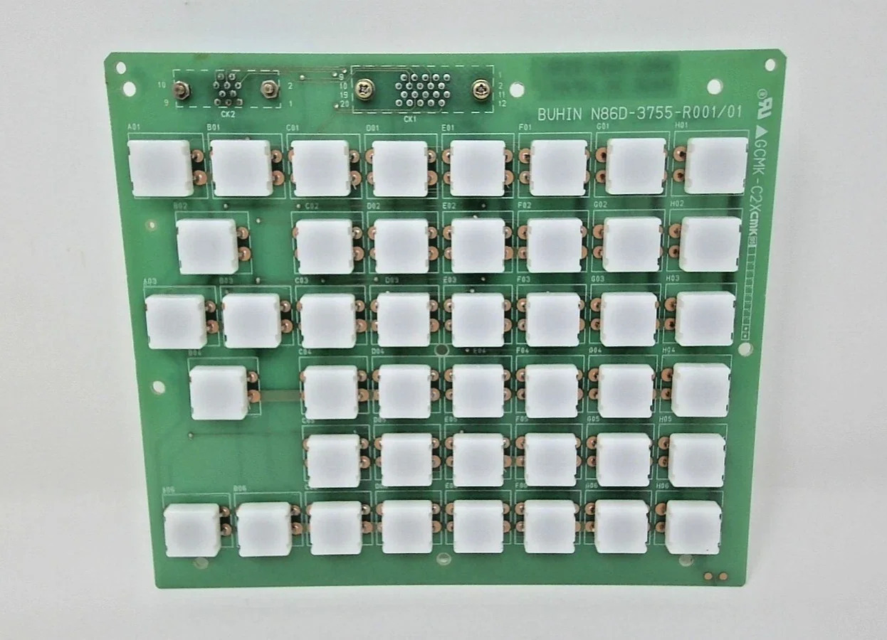 N860-3755-T901 A86L-0001-0235 FANUC N86D-3755-R001/02 N860-3755-T901리퍼 키 버튼 보드