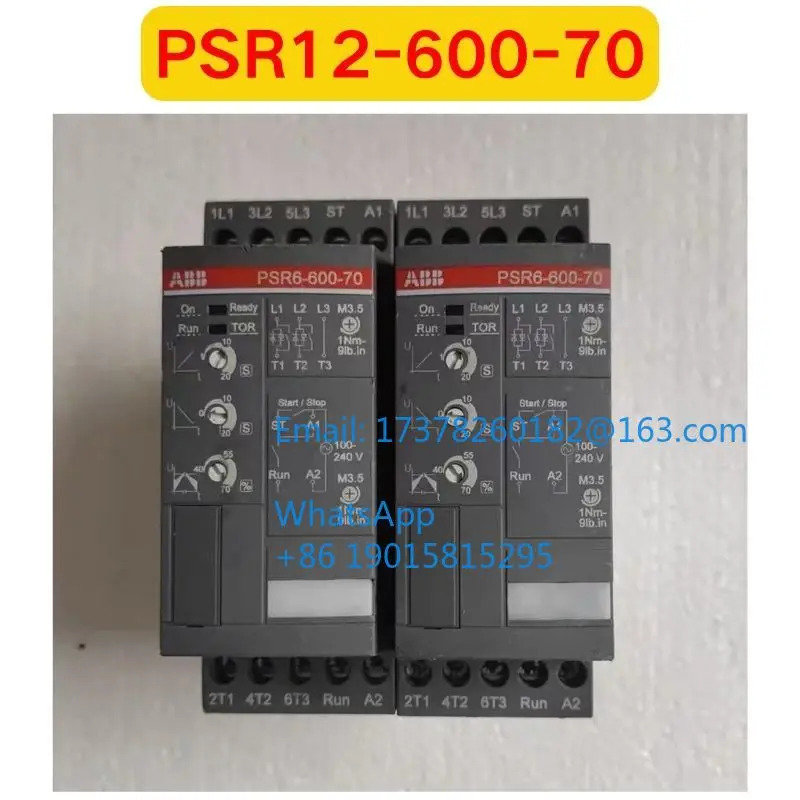 리퍼 PSR6-600-70 소프트 스타트 기능 OK