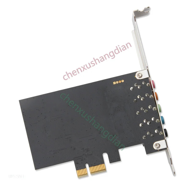 MOGE 데스크탑 PCIE 독립 사운드 카드 5.1 채널 컴퓨터 내장 PCI-E