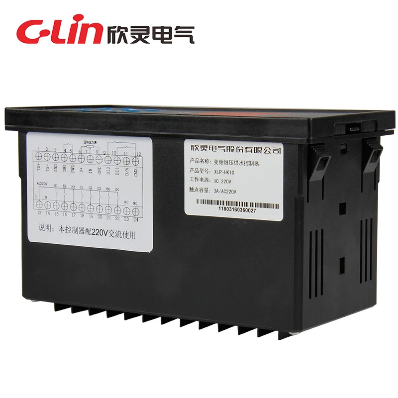 CLXLP-HK10 가변 주파수 정압 급수 컨트롤러 AC220V 8 그룹 상시 개방 16 작동 모드