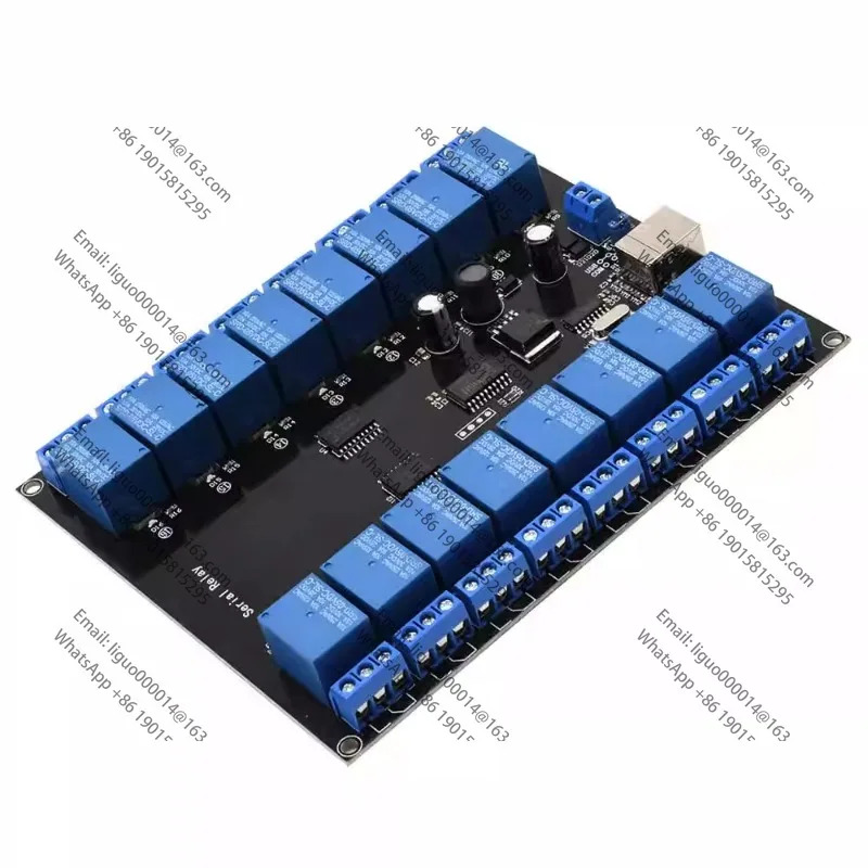 직렬 포트 38v 모듈 스위치 usb 릴레이 제어 usb7v 컴퓨터 회로-제어 16 공급