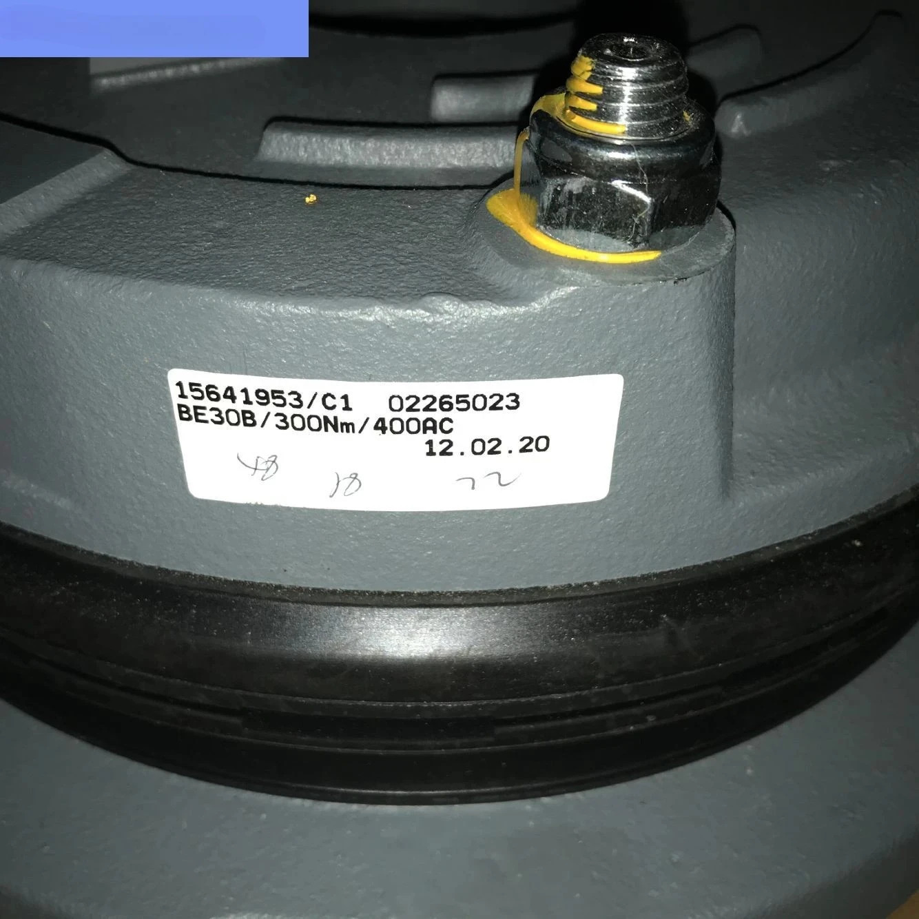 브레이크 BE30A 300NM 400AC DRS200/DRE225 모터 어셈블리 장착