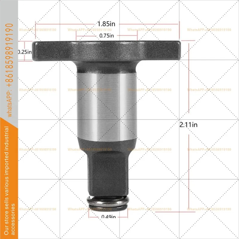 오리지널 포장 DCF899 임팩트 스퀘어 헤드 19mm 카드 스프링 타입 1/2