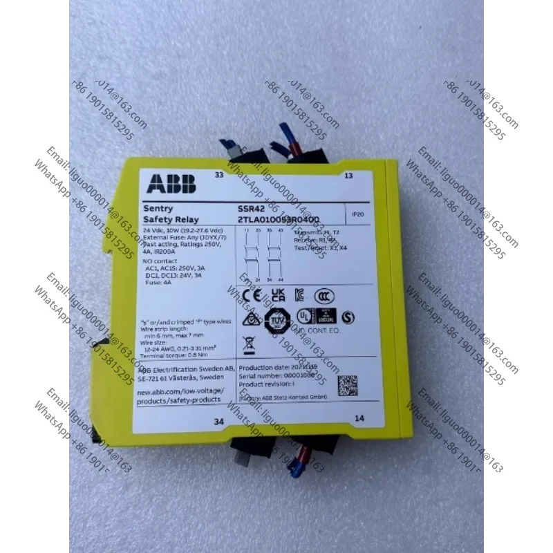 일반 리퍼을 리퍼하기 위해 리퍼 릴레이 SSR42 2TLA010053R0400