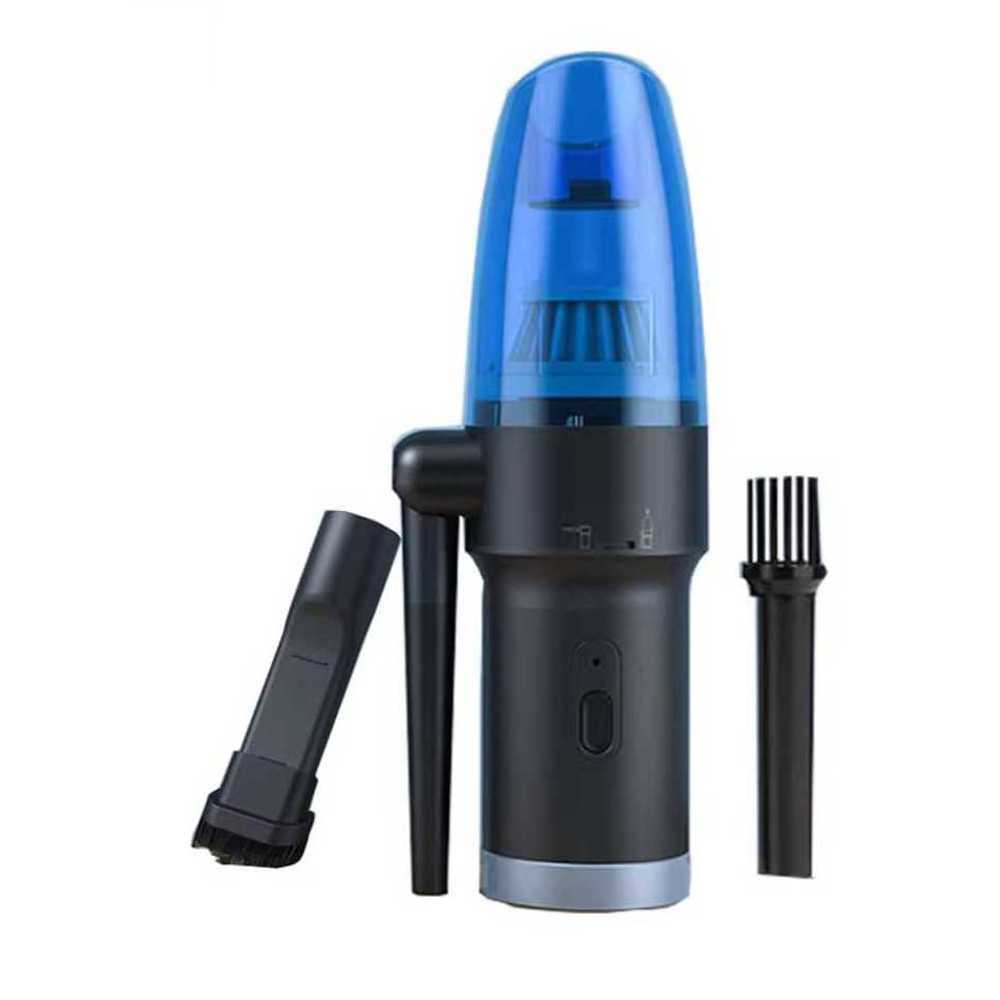 에어건 무선 차량용 먼지제거 초강력 소형 터보 세차 분사+흡입일체형/7700RPM/10kPa흡입력 - 상품 이미지