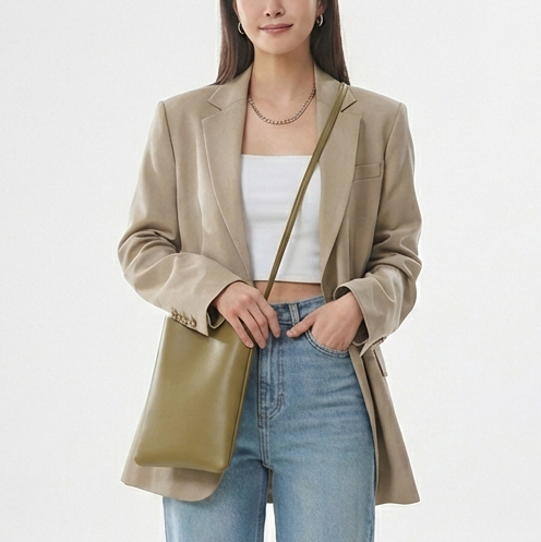 해외여행가방 유럽여행가방 가죽크로스백 명품미니크로스백 이미지 6