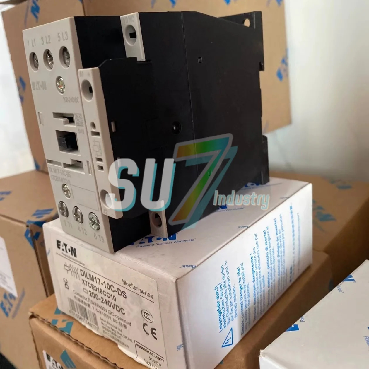 접촉기 새 DILM15-10 24VDC DILM17-10RDC24 DILM17-10C-DS 220-240VDC