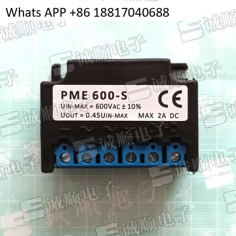 PME 600-S Uin-max600Vac10% Uout0.45Uin-max 10A DC 2A
