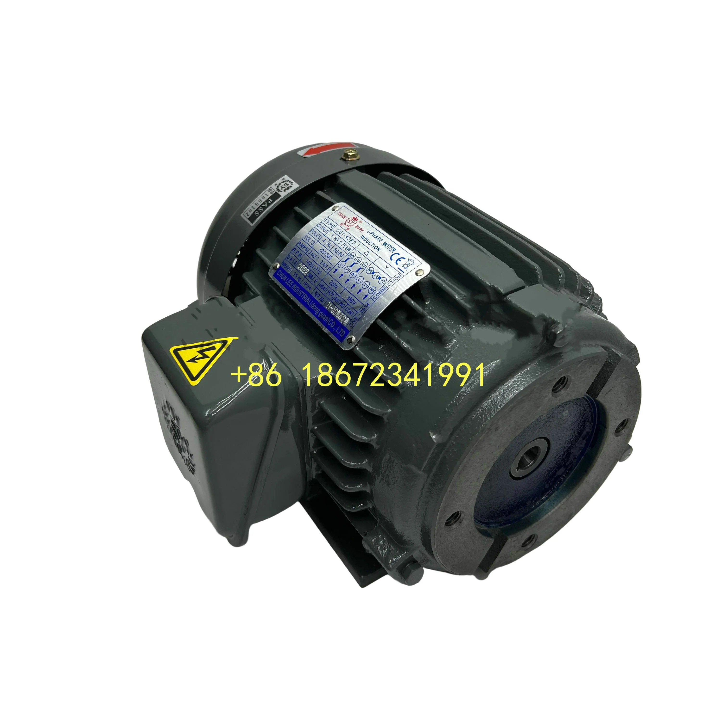 C01-43B0 0.75KW C02-43BO 1.5KW 2.25KW 3.75KW 대만 SY 그룹전기 기계 회사