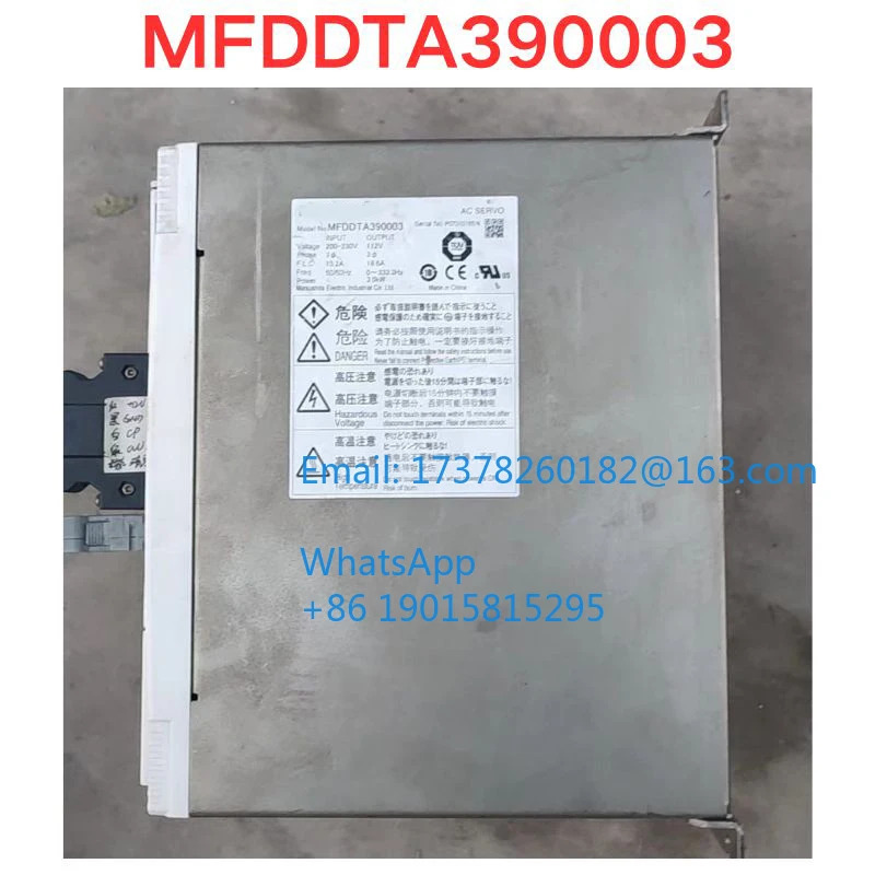 리퍼 MFDDTA 390003 서보 드라이버 기능 확OK