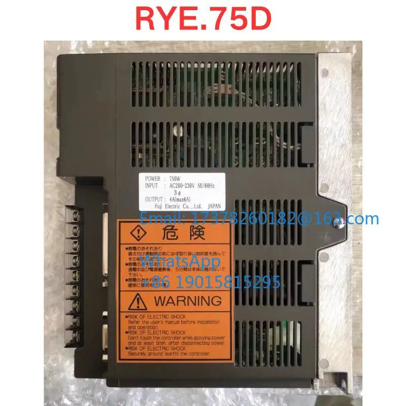 RYE.75D 서보 드라이버 사기능 확OK