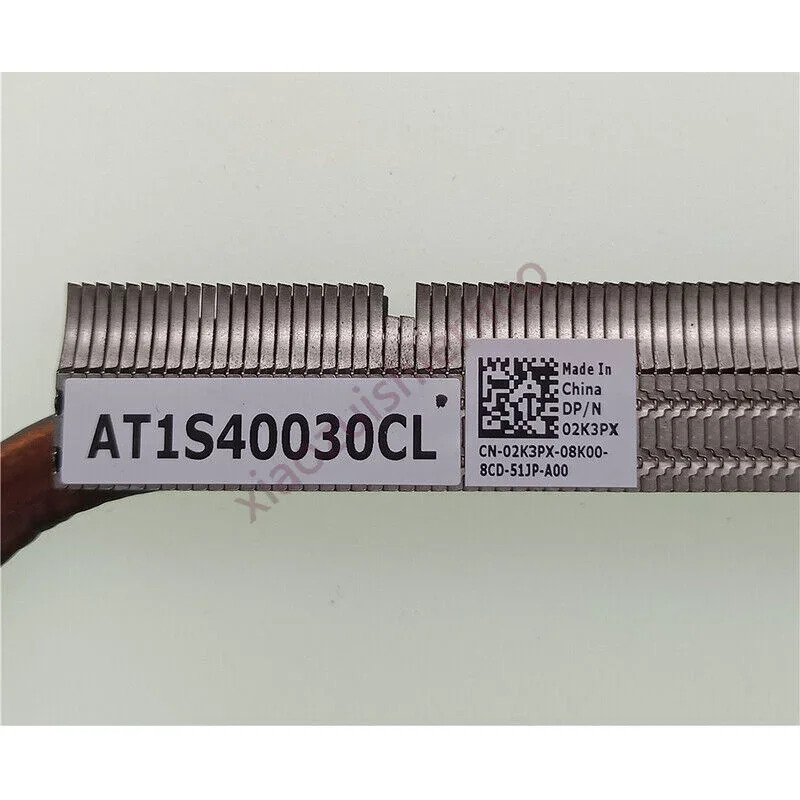 Dell Latitude E5580 E5590 E5591 노트북 CPU 냉각 방열판 02K3PX 2K3PX용