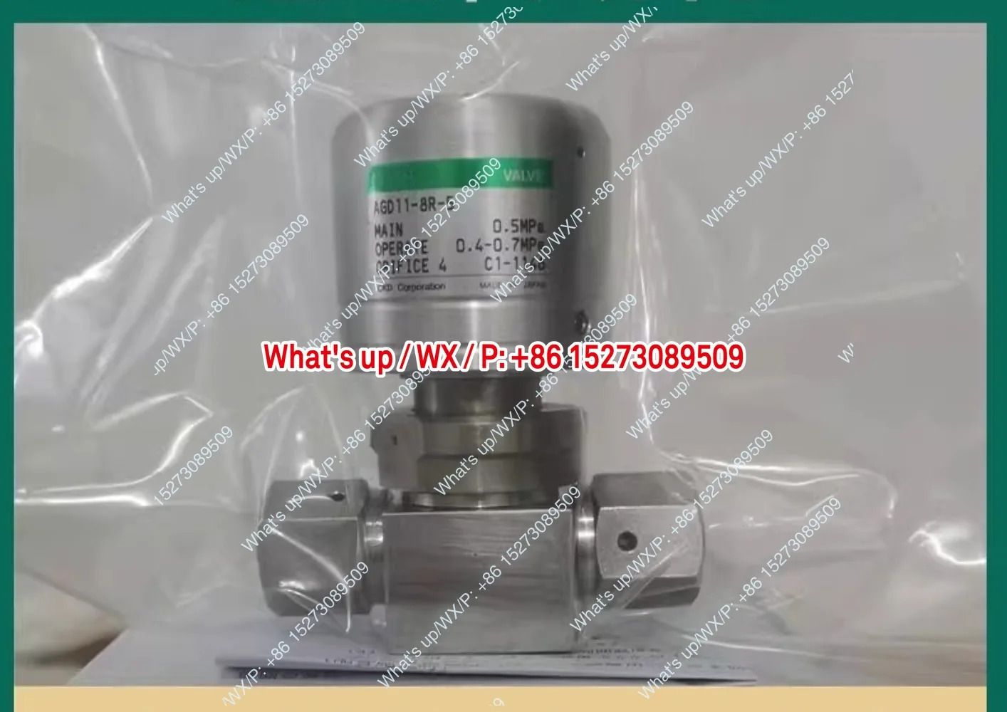 스테인레스 스틸 공압 다이어프램 밸브 AGD11R-4R/AGD21V-6S/AGD11-8R-5/AGD11R-4RM