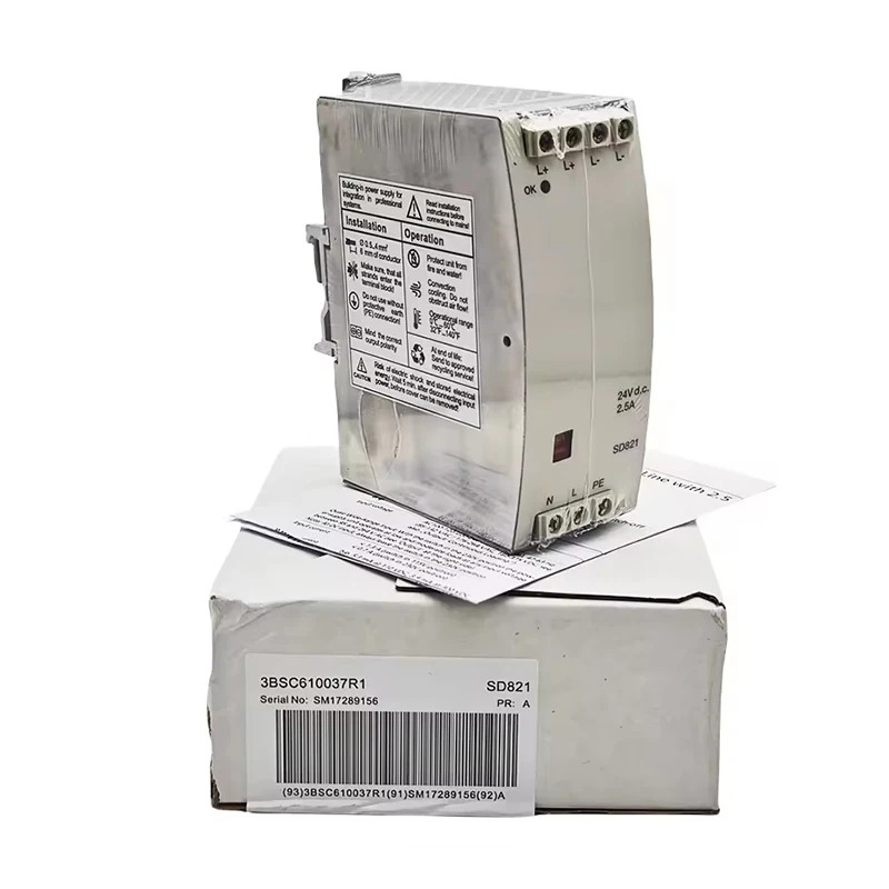오리지널3BSC610037R1 SD821 스위칭 전원 공급 모듈 PLC 프로그래머블 컨트롤러