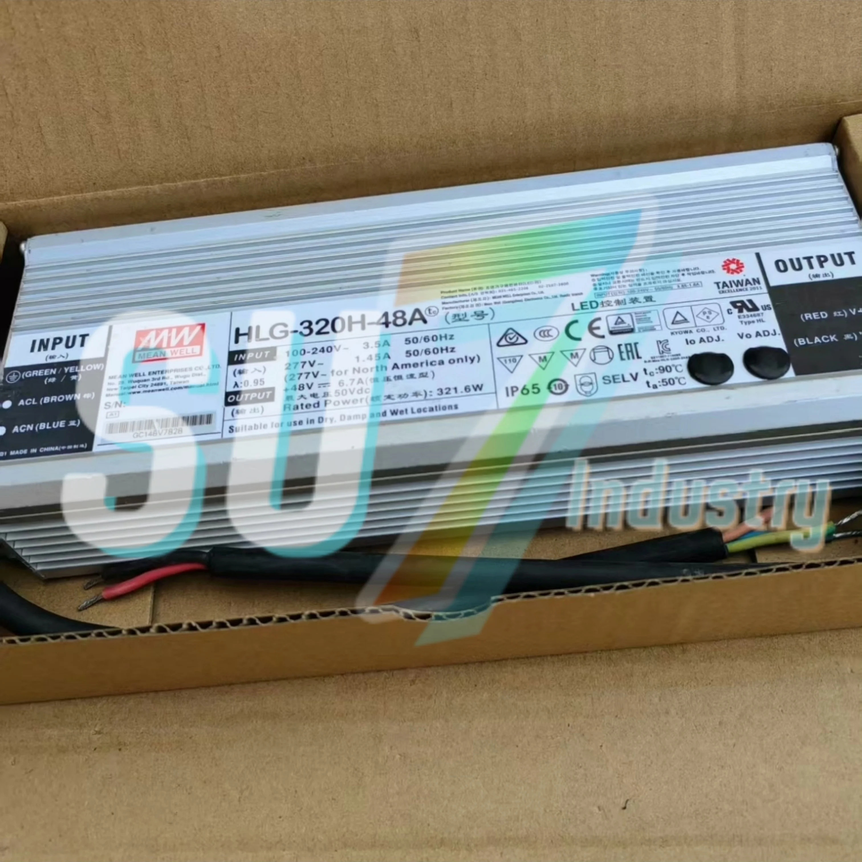 Mean Well HLG-320H-42A HLG-320H-42B HLG-320H-48A HLG-320H-48B 스위치 전원공급장치 내 새
