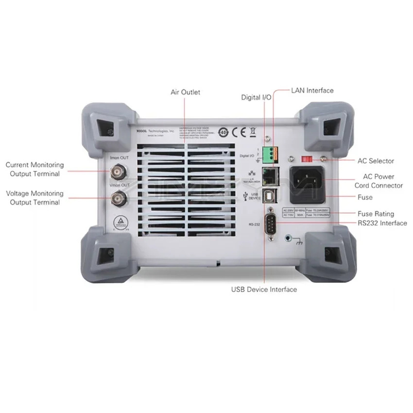 Puyuan RIGOL 프로그래밍 DC 전부하 측정기 200W350W DL3021A/3031A
