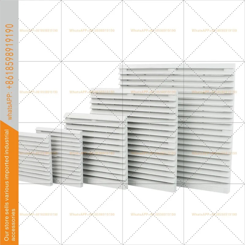ZL-803 4 환기 필터 그룹 팬 먼지 스크린 커버 캐비닛 분배함 냉각팬 셔터