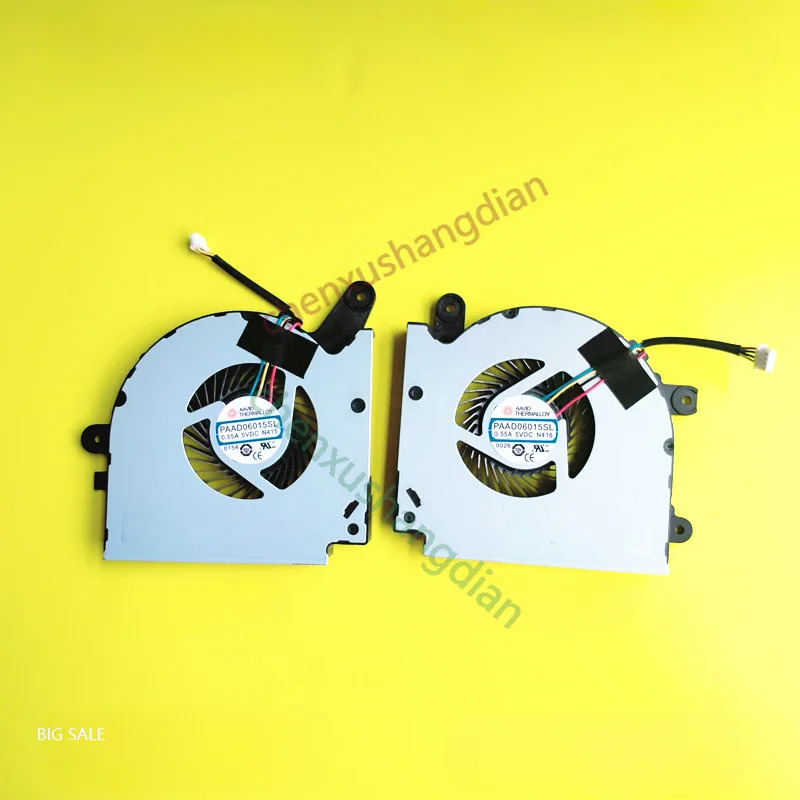 MSI GF75 MS-17F3 씬 8RC 8RD 9SC 9SD N415 N416 냉각팬