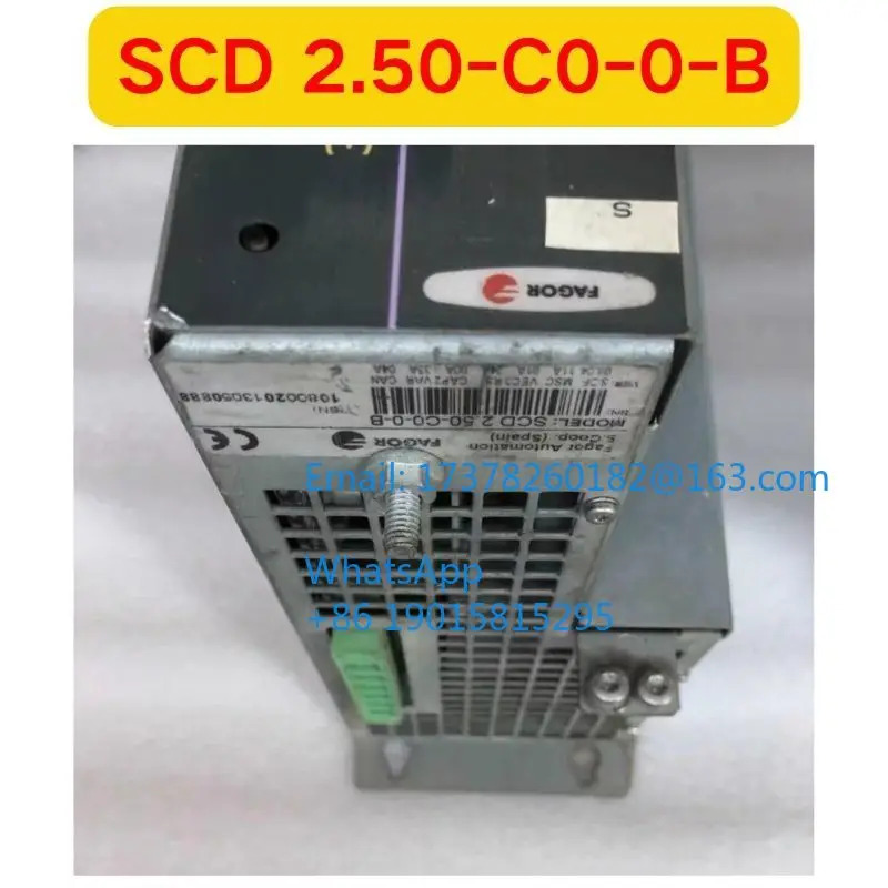 리퍼 SCD 2.50-C0-0-B SCD2.50C00B 서보 드라이브 기능 OK