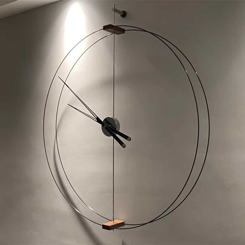 대형 벽시계 아날로그 무소음시계 벽걸이 가벼운 모던 65cm / 싱글 로드 이미지 6