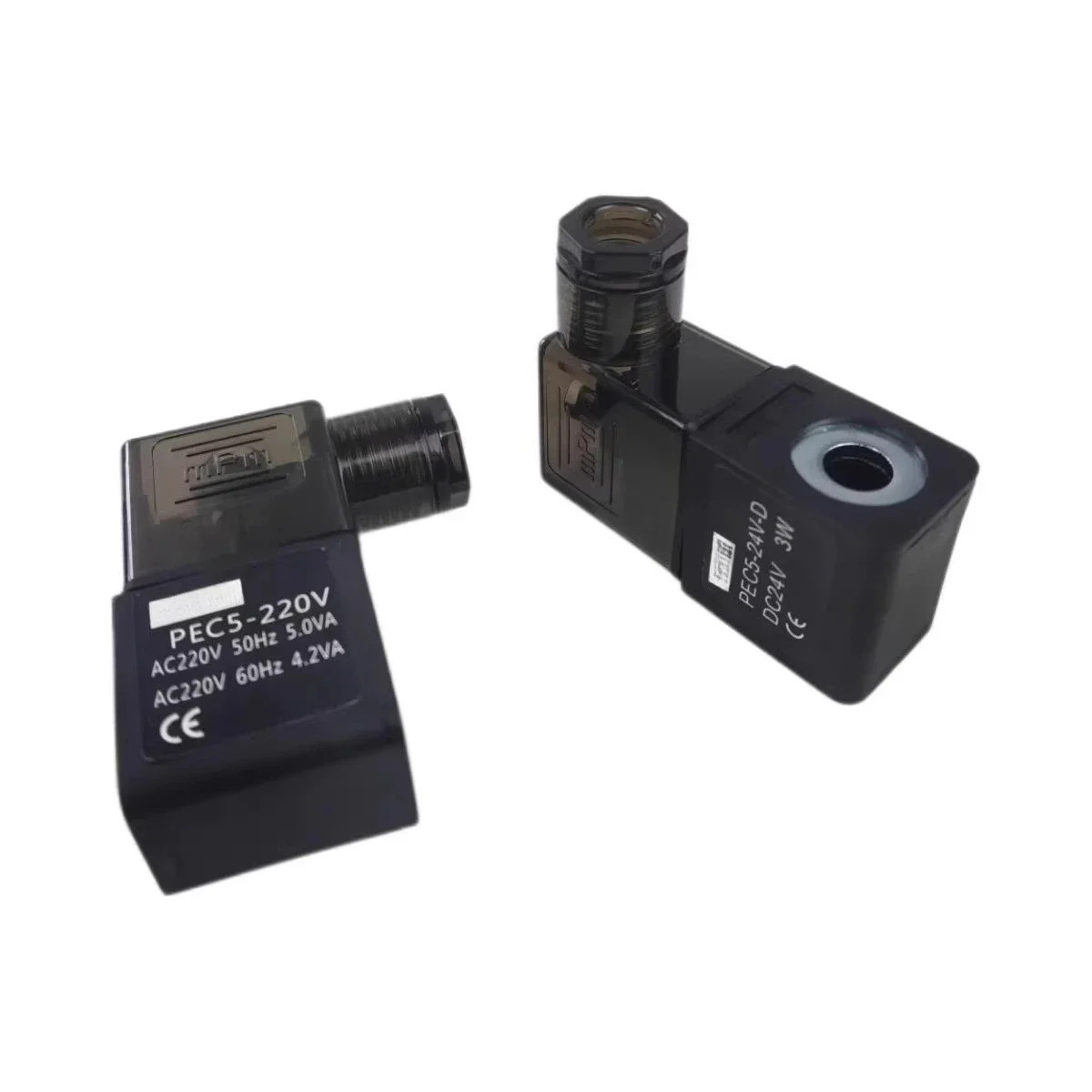 2PCS 전자기 밸브 코일 PEC5-AC220V-D AC220V PEC-5-DC24V 리드 와이어