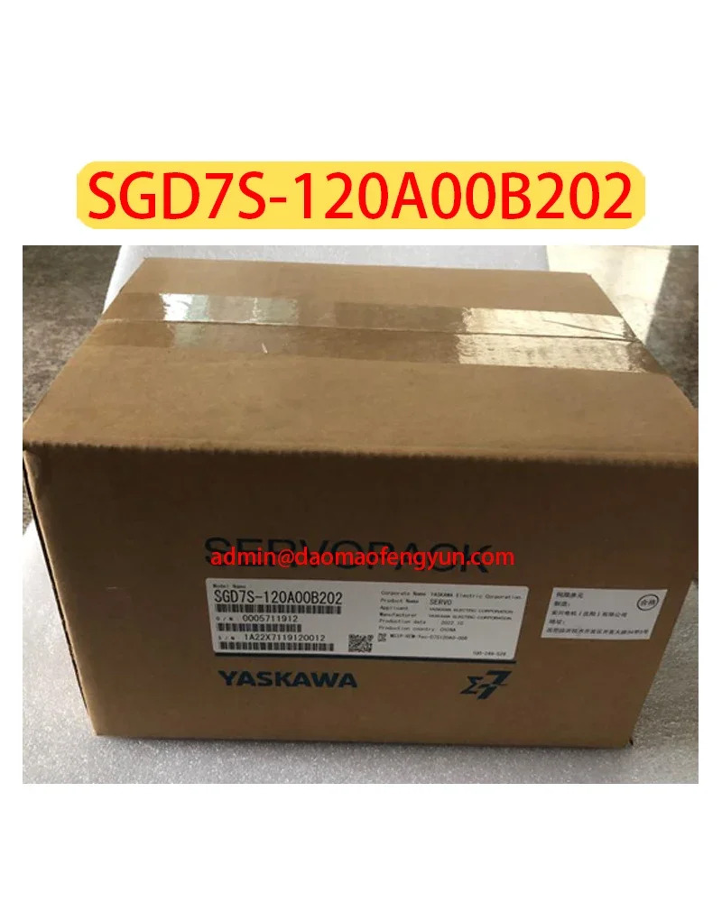 SGD7S-120A00B202 서보 드라이브 SGD7S 120A00B202