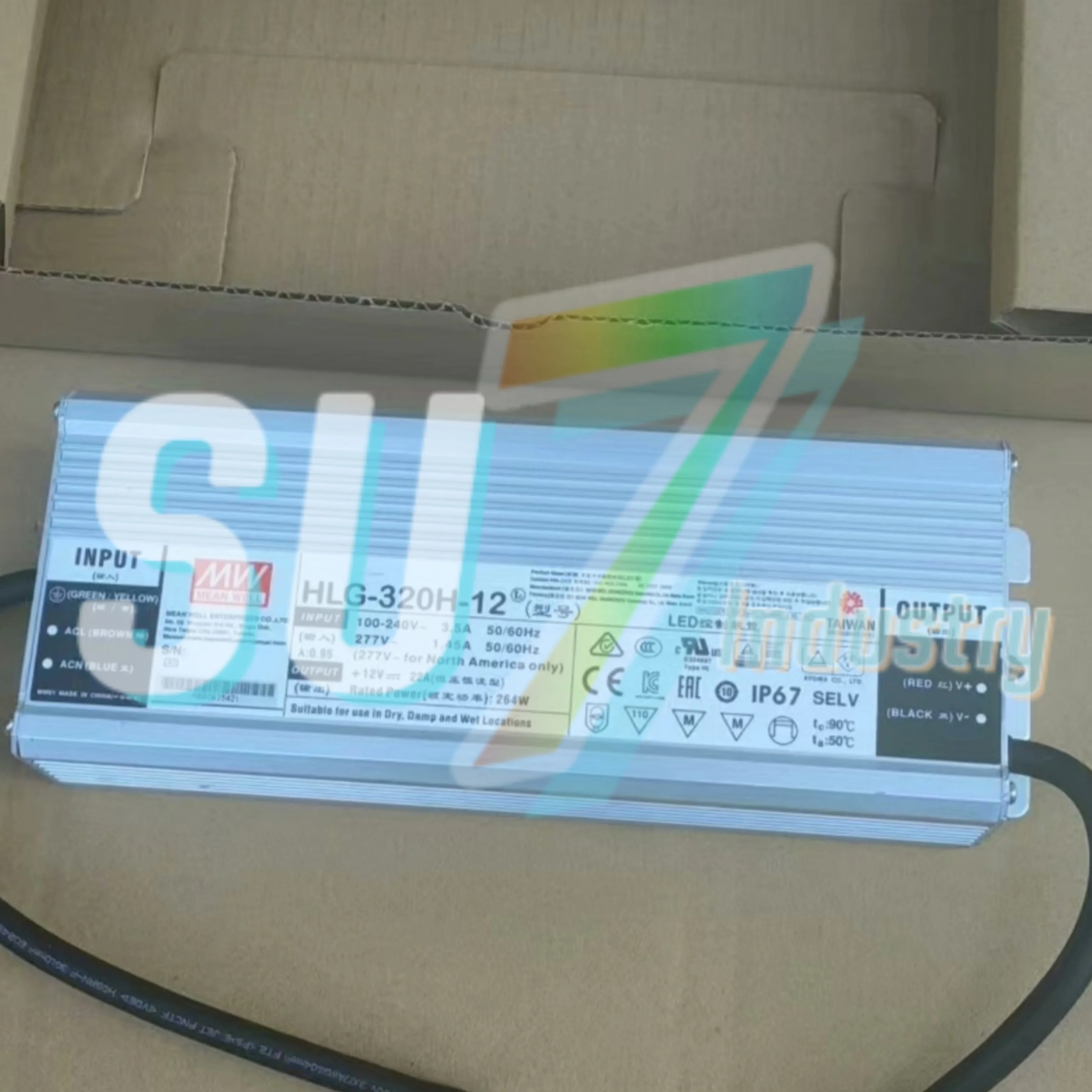 Mean Well HLG-320H-12 HLG-320H-12A HLG-320H-12B 스위치 전원공급장치 내 새