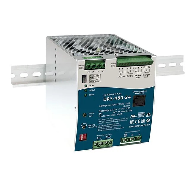 출력 48Vdc 10A AC-DC 산업DIN 레일 전원공급장치 DRS-480-48