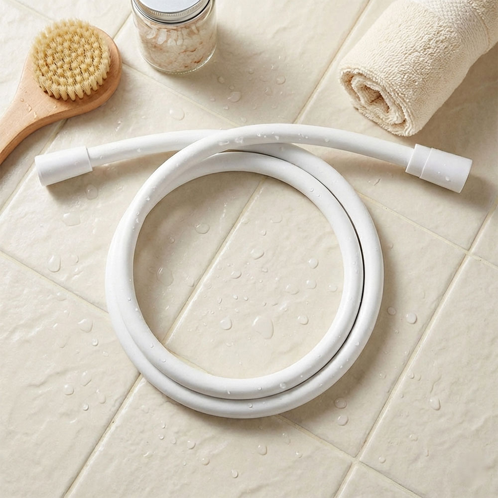 뉴보 샤워기호스 샤워호스 호수 잔수배출 물때방지 욕실 국산 PVC 2m, 1개 - 상세 이미지 3