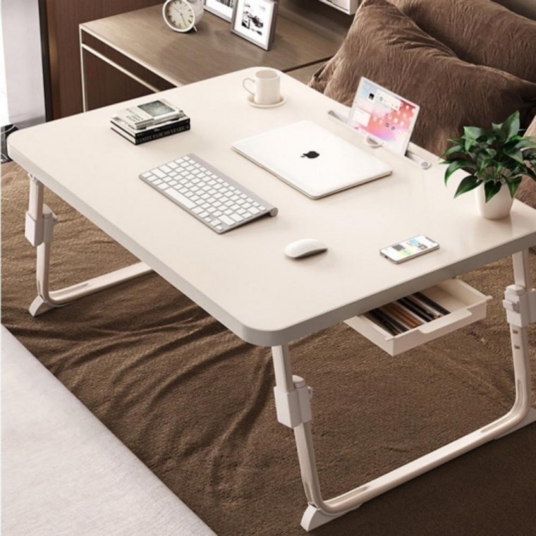 높이조절 접이식 좌식 베드 책상 넓은 테이블 70x48