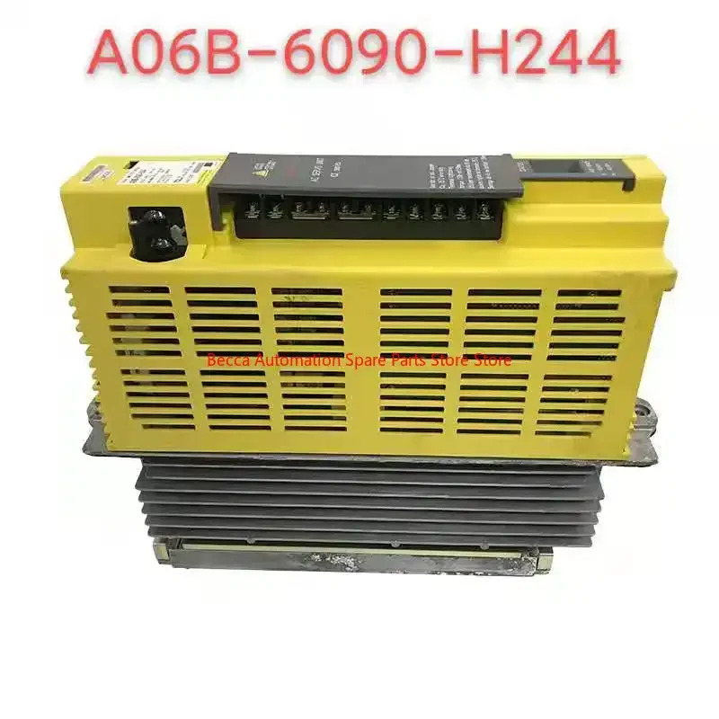 Fanuc 서보 증폭기 A06B-6090-H244 CNC 시스템 기계서보 드라이버 기능 리퍼는 정상