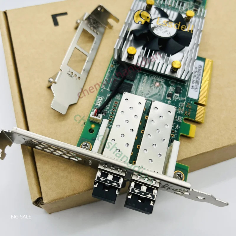 Qlogic 듀얼 포트 HBA 카드 QLE2672 2662 2692 LPE16002 LPE32002 32G 16G
