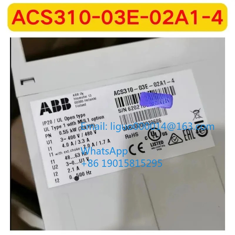 오리지널 ACS310-03E-02A1-4 인버터