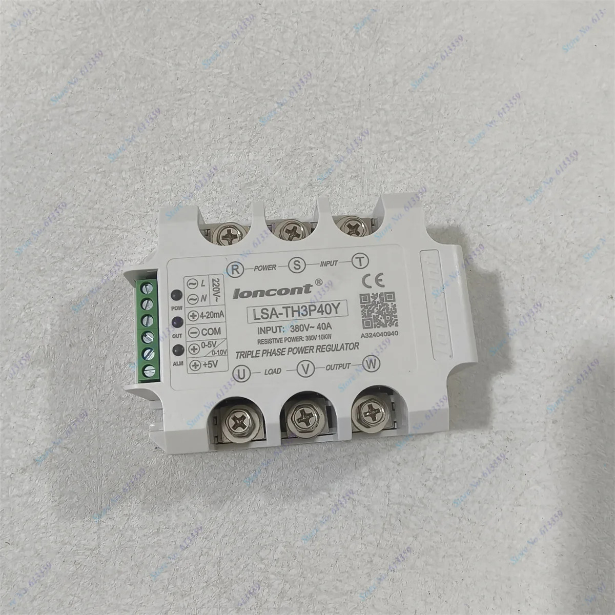 오리지널 LONCONT LSA-TH3P40Y 40A 3상 AC 전압 조절 모듈