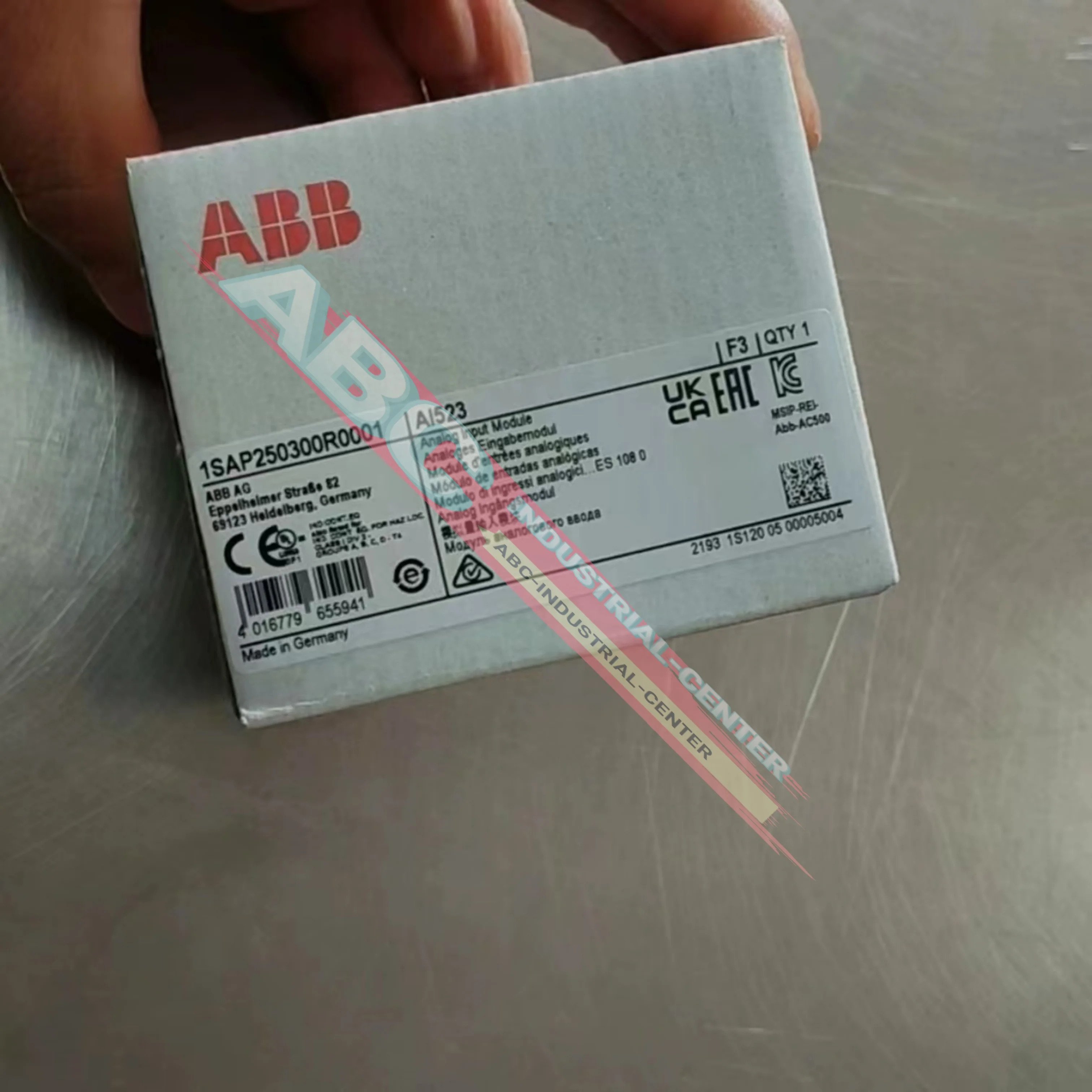 1SAP250300R0001 AI523 1TNE968902R1101 AI561 전원 모듈
