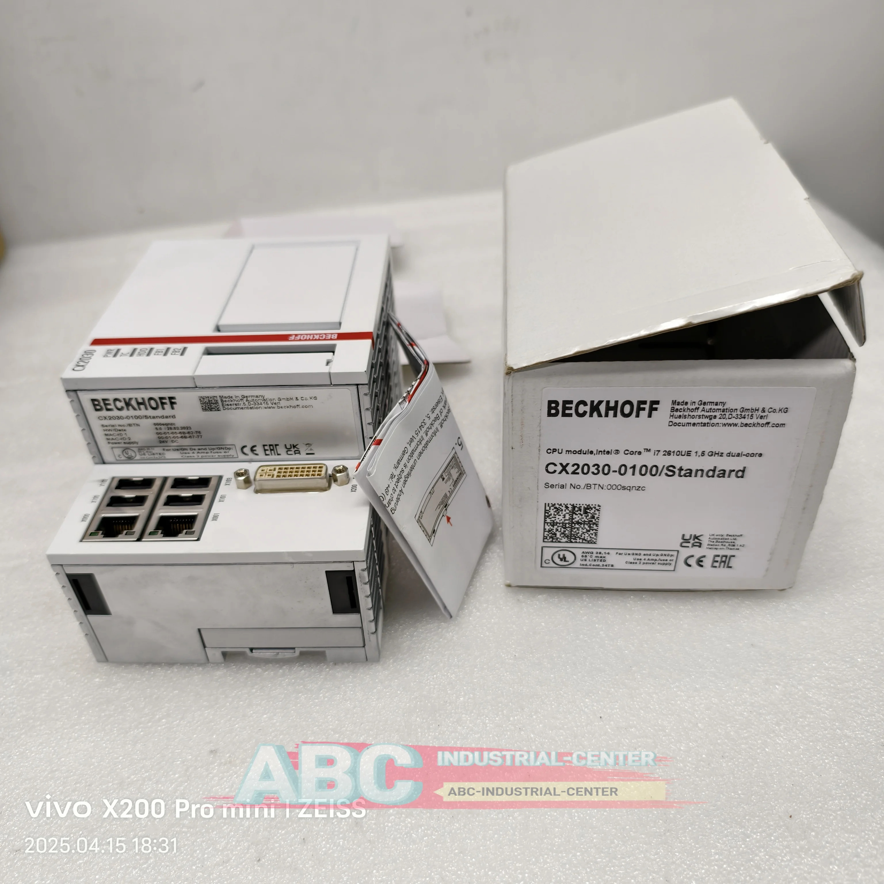 CX2030-0125 CX2030-0130 컨트롤러