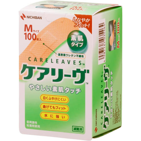 [해외]니치반 케어리브 반창고 일본 국민밴드 M사이즈 100개입