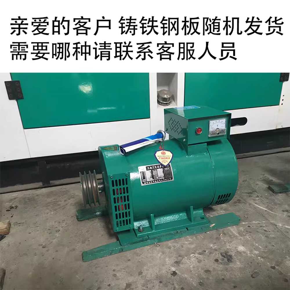디젤 발전기 소형 비상 연소 공장 전압 모터 고출력 3KW 단상 220V 구리선 이미지 6