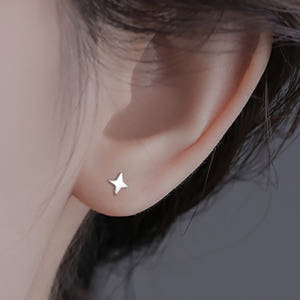 S999 순은 미니 별 귀걸이 실버 스터드 데일리 아르제아 솔직 후기 | 실사용자 리뷰 분석 - 상품 이미지 3