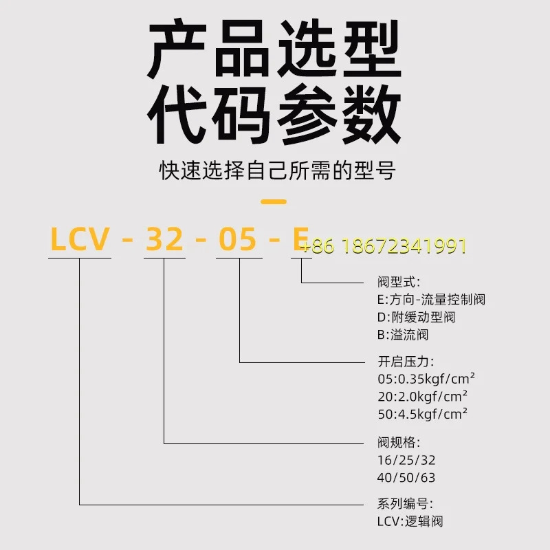 LCV-32-E-05 LCV-16/20/25/32/40/50/63-B/D/E-05/20/5 플매트 카펫 러그로직 밸브