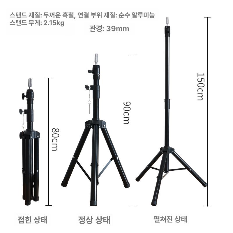 미용실 두상 디스플레이 컷트 연습 촬영 소품 가발 연출 메이크업 블랙 75 진짜 A - 상세 이미지 4