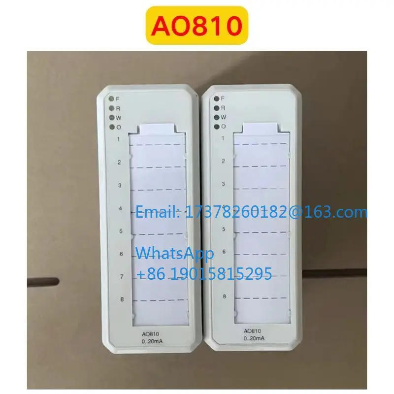 리퍼 AO810 3BSE 008522 R1 모듈식 기능 OK