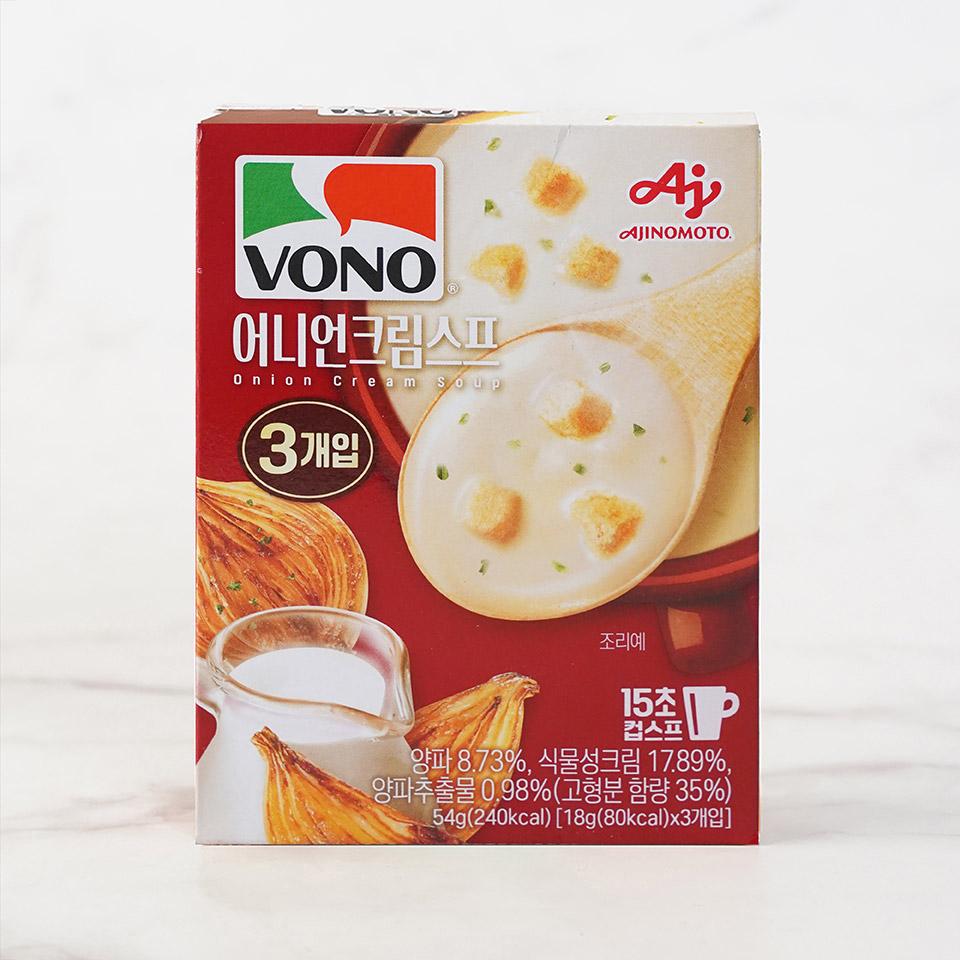 메가마트 농심 보노 어니언 크림스프  18gx3 - 상품 이미지