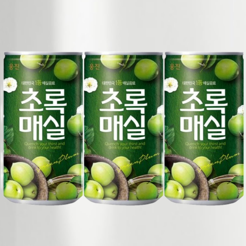 웅진 자연은 미니캔 180ml x 30캔 업소용(오렌지 망고 알로에 토마토 사과 매실) 이미지 6