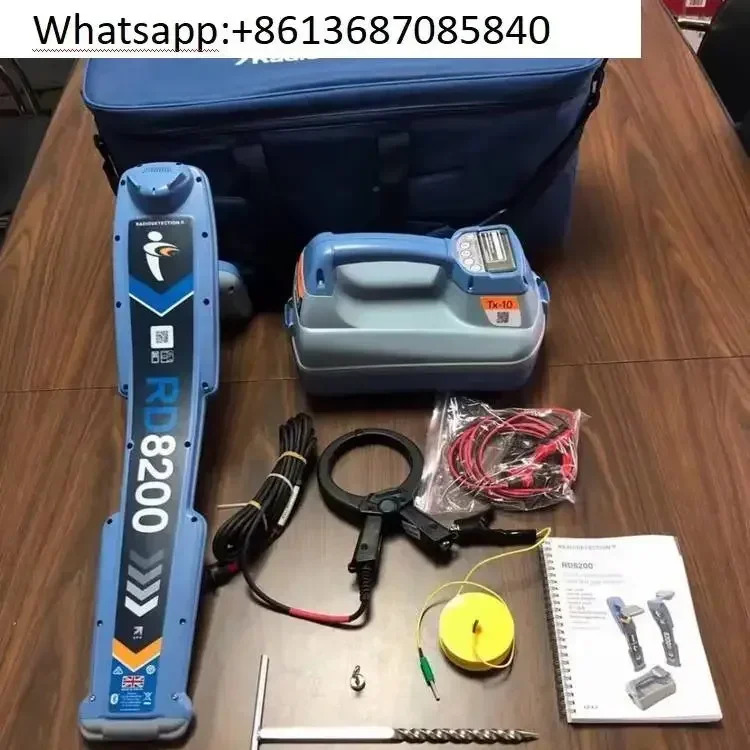 옵션 Radiodetection RD8200 TX10 지하 케이블 고장 탐지기